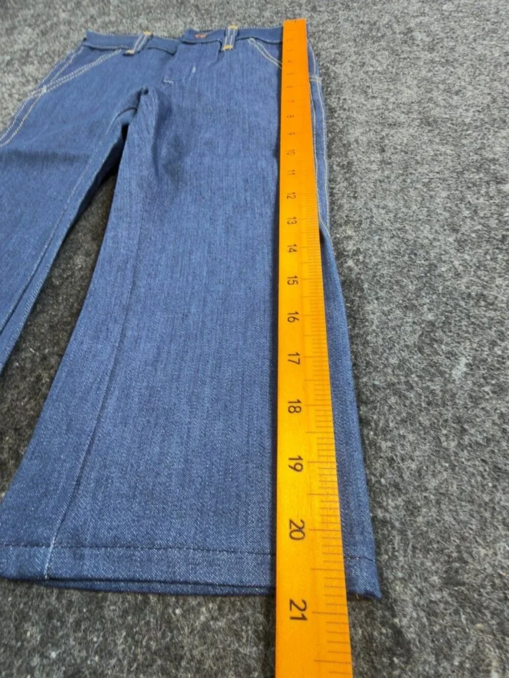 Vintage Maverick Big Rick Kids 3 Reg Jeans Blue Hot Air Balloon USA NWT